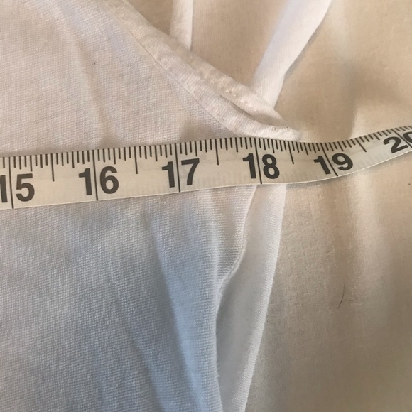 White Ruffled Tee - Picture 3 of 4